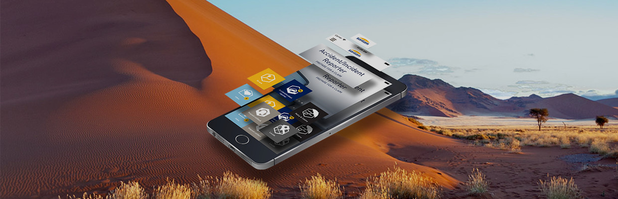 The Santam app: Made for Namibia 